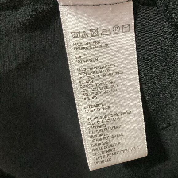 SILENCE + NOISE Cardigan Duster Maxi Jet Black Womens Large - Picture 11 of 13